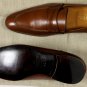 VALENTINO GARAVANI SHOES $795 BROWN HANDMADE PENNY LOAFERS 11 44e NEW