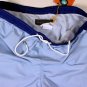 ETRO SWIMSUIT $345 BLUE CONTRAST LOGO EMBROIDERED BEACHWEAR SHORTS XL 54e NEW