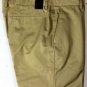 GUCCI PANTS $650 BROWN LOGO ORNAMENTED BELT LOOP FIT LEG CHINO SLACKS 36 52e NEW