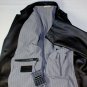 ZEGNA COAT $4850 BLACK 3-BTN TEXTURED SPANISH LAMBSKIN CAR COAT 46 58e NEW