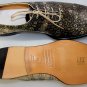 MAISON MARTIN MARGIELA SHOES $970 BROWN TEXTURED CALF LIZARD EFFECT 9 42e NEW