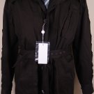 MAISON MARTIN MARGIELA COAT $1840 DARK BROWN COTTON/WOOL 5-BTN DUSTER 40 50e NEW