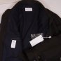 MAISON MARTIN MARGIELA COAT $1840 DARK BROWN COTTON/WOOL 5-BTN DUSTER 40 50e NEW