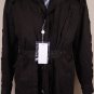 MAISON MARTIN MARGIELA COAT $1840 DARK BROWN COTTON/WOOL 5-BTN DUSTER 40 50e NEW