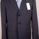 GIORGIO ARMANI SUIT $2195 MEDIUM GRAY/GRAY STRIPE 3BTN 100%WOOL SUIT 40R 50e NEW
