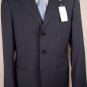 GIORGIO ARMANI SUIT $2195 MEDIUM GRAY/GRAY STRIPE 3BTN 100%WOOL SUIT 40R 50e NEW