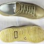 KITON SHOES $695 SAND BROWN LOGO PULL TAB STITCHED LEATHER TRAINER 11 44e NEW