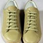 KITON SHOES $695 SAND BROWN LOGO PULL TAB STITCHED LEATHER TRAINER 11 44e NEW