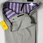ETRO SHORTS $350 BROWN MICRO-CHECK 100%COTTON BERMUDA WALKING SHORTS 38 54e NEW