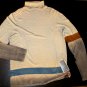 GIORGIO ARMANI BLACK LABEL SWEATER $1545 BROWN/BLUE DEGRADE CASHMERE XL 54e NEW