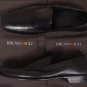 BRUNO MAGLI SHOES $545 BLACK KID LEATHER HANDMADE VENETIAN LOAFER 11.5 44.5e NEW