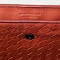 BOTTEGA VENETA iPAD CASE $640 SIENNA RED LOGO INTRECCIATO LAMBSKIN iPAD CASE NEW