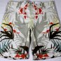 ALEXANDER McQUEEN SHORTS $885 BEIGE PALM PRINT BACK BRACE SHORTS 34 50 NEW