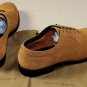 BOTTEGA VENETA SHOES $890 TAN BROWN SUEDE EDOARDO CALF YORK OXFORD 10 43e NEW