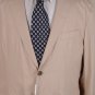 SALVATORE FERRAGAMO JACKET $1250 TAN BEIGE SUMMER 2-BTN SPORT COAT 46 56e NEW