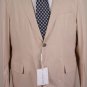 SALVATORE FERRAGAMO JACKET $1250 TAN BEIGE SUMMER 2-BTN SPORT COAT 46 56e NEW
