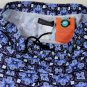 ETRO SWIM TRUNKS $350 NAVY/WHITE LOGO BANDANA BEACHWEAR SWIMSUIT XXL 56e NEW