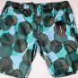 DOLCE & GABBANA SHORTS $680 LT BLUE/GREEN/BLACK SPOT DYED BERMUDAS 38 54e NEW