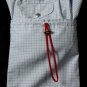 BRIONI SAILING SWIMSUIT $600 BLUE/WHITE LOGO BUTTONED SWIM TRUNK XL 54e NEW