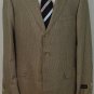 ZEGNA COAT $2800 BROWN HOUNDSTOOTH 100%CASHMERE 3-BTN BLAZER JACKET 44L 54e NEW