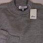 BRIONI SWEATER $950 GRAY 70-CASHMERE/30-SILK MOCK TURTLENECK SWEATER XXL 56e NEW