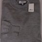 BRIONI SWEATER $950 GRAY 70-CASHMERE/30-SILK MOCK TURTLENECK SWEATER XXL 56e NEW