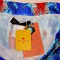 ETRO SWIM TRUNKS $345 BLUE/RED FLORAL PRINT LOGO BEACHWEAR SWIMSUIT XL 54e NEW
