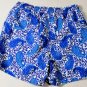 ETRO SWIM TRUNKS $345 BLUE/WHITE PAISLEY VINE PRINT LOGO SWIMSUIT LG 52e NEW