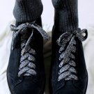 SANTONI SHOES $850 SLATE BLUE SUEDE LUG SOLE WOOL ANKLE HIKING BOOT 8 41e NEW
