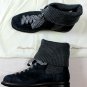 SANTONI SHOES $850 SLATE BLUE SUEDE LUG SOLE WOOL ANKLE HIKING BOOT 8 41e NEW