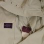 BALLANTYNE COAT $1250 KHAKI COTTON/POLY 4-BTN SPRING TRENCH COAT XL 54e NEW