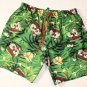 DSQUARED2 SWIM TRUNKS $495 GREEN RANDOM MONKEY BEACHWEAR SWIMSUIT MED 50e NEW