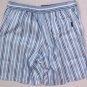 CORNELIANI SWIMSUIT $285 LT BLUE/WHITE LOGO BOARD SHORTS BEACHWEAR Lg 52e NEW