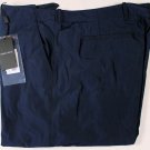 GIORGIO ARMANI PANTS $595 NAVY BLUE COUTURE BLACK LABEL SUMMER SLACKS 40 56e NEW