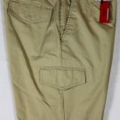 ISAIA SHORTS $435 KHAKI BROWN CARGO BERMUDAS FITTED SHORT PANTS 34 50e NEW