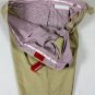 ISAIA SHORTS $435 KHAKI BROWN CARGO BERMUDAS FITTED SHORT PANTS 34 50e NEW