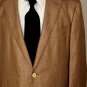 ZEGNA JACKET $2195 COPPER 2BTN COTTON/LINEN/SILK DUO STREET SPORTCOAT 44 54e NEW