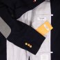 THOM BROWNE JACKET $2495 NAVY WOOL/CASHMERE SUEDE ELBOW BLAZER 44 4 54e NEW