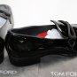 TOM FORD SHOES $1600 BLACK PATENT HANDMADE FORMAL LOAFER 10 43 NEW
