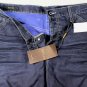 GUCCI PANTS $630 DARK WASH FRONT WHISKERED LOGO BTN FLY DENIM SHORTS 40 56e NEW