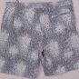 MARC JACOBS SWIMSUIT $450 BLUE/WHT LOGO COUTURE BEACHWEAR SWIM SHORTS M 50e NEW