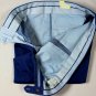 BRIONI PANTS $585 BLUE DENIM COTTON TIGULLIO HANDMADE DRESS SLACKS 42 60e NEW