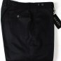 GUCCI PANTS $690 BLACK 100% WOOL FLANNEL BUTTONED WAIST WINTER SLACKS 40 56e NEW