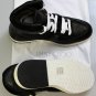 JIMMY CHOO SHOES $995 BLACK VIPER ROOM HI-TOP LOGO ORNAMENTED TRAINER 7 40 NEW