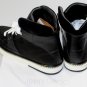 JIMMY CHOO SHOES $995 BLACK VIPER ROOM HI-TOP LOGO ORNAMENTED TRAINER 7 40 NEW