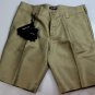 DOLCE & GABBANA SHORTS $590 BROWN LINEN/COTTON BERMUDA WALKING SHORTS 36 52 NEW