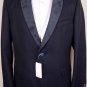 PAUL SMITH COAT $1565 DARK NAVY SILK LAPEL 2-BTN FORMAL JACKET 42 52 NEW