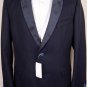PAUL SMITH COAT $1565 DARK NAVY SILK LAPEL 2-BTN FORMAL JACKET 42 52 NEW