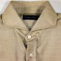 RALPH LAUREN PURPLE LABEL DRESS SHIRT $1595 SAND BROWN 100%CASHMERE L 52e NEW