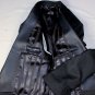 DOLCE & GABBANA JACKET $2095 CHARCOAL GRAY 2-BTN WOOL/SHEEPSKIN COAT 40R 52e NEW